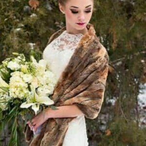 Vintage Lauer Furs Women's Mink Shawl